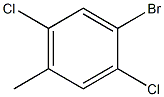 1-Bromo-2,5-Dichloro-4-methyl-benzene Structure