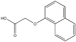 2-Naphthoxyacetic acid Solution 구조식 이미지