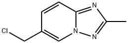 6-(chloroMethyl)-2-Methyl-[1,2,4]triazolo[1,5-a]pyridine Structure