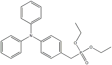 diethyl 4-(diphenylaMino)benzylphosphonate Structure