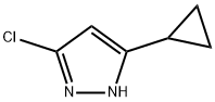 5-Chloro-3-cyclopropylpyrazole Structure