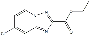 ethyl 7-chloro-[1,2,4]triazolo[1,5-a]pyridine-2-carboxylate Structure