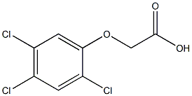 2,4,5-T 100 μg/mL in Methanol Structure