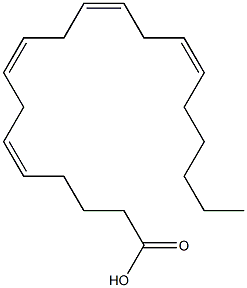 Arachidonic acid (90%) Structure