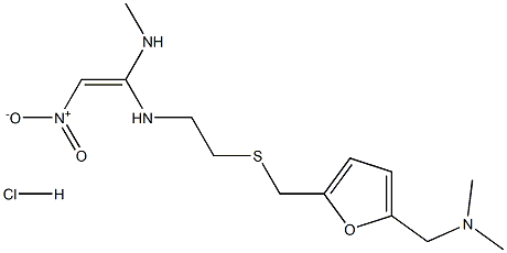 Ranitidine HCl 1 mg/mL (as free base) in Methanol Structure