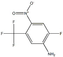 2-Nitro-4-fluoro-5-aMinobenzotrifluoride Structure