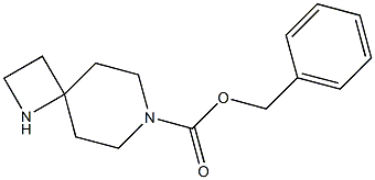 1,7-Diaza-spiro[3.5]nonane-7-carboxylic acid benzyl ester 구조식 이미지