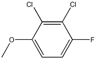 2,3-Dichloro-4-fluoroanisole Structure
