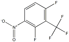 2,6-difluoro-3-nitrobenzotrifluoride Structure