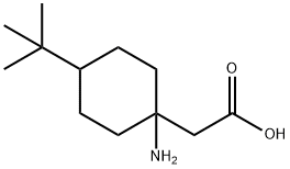 (1-AMINO-4-TERT-BUTYL-CYCLOHEXYL)-ACETIC ACID Structure