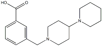 3-([1,4'-bipiperidin]-1'-ylMethyl)benzoic acid Structure