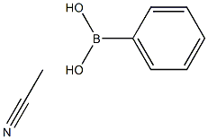 acetonitrile phenylboronate 구조식 이미지