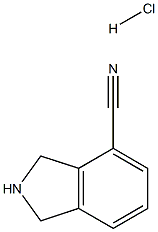 isoindoline-4-carbonitrile hydrochloride 구조식 이미지