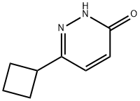 6-cyclobutylpyridazin-3(2H)-one 구조식 이미지