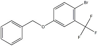 3-(benzyloxy)-6-broMo-1-trifluoroMethylbenzene 구조식 이미지