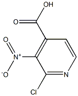 4-Pyridinecarboxylic acid, 2-chloro-3-nitro- Structure