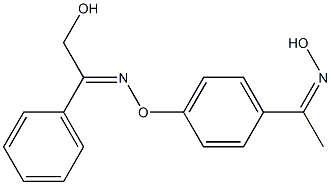 1-(4-Hydroxyphenyl)ethanone OxiMe (4-Hydroxyacetophenone OxiMe) 구조식 이미지