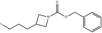 benzyl 3-(3-iodopropyl)azetidine-1-carboxylate Structure