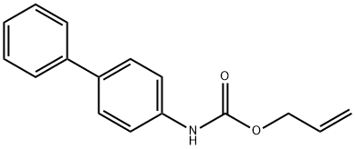allyl biphenyl-4-ylcarbaMate 구조식 이미지