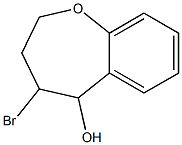 4-broMo-2,3,4,5-tetrahydrobenzo[b]oxepin-5-ol Structure