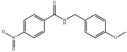 N-(4-Methoxybenzyl)-4-nitrobenzaMide, 97% Structure
