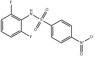 N-(2,6-Difluorophenyl)-4-nitrobenzenesulfonaMide, 97% Structure