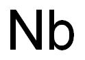 NiobiuM, AAS standard solution, Specpure|r, Nb 1000Dg/Ml 구조식 이미지