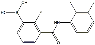 3-(2,3-DiMethylphenylcarbaMoyl)-2-fluorobenzeneboronic acid, 97% Structure