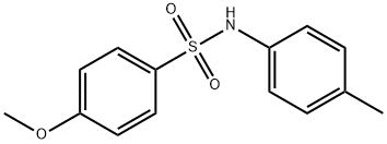 4-Methoxy-N-(4-Methylphenyl)benzenesulfonaMide, 97% 구조식 이미지