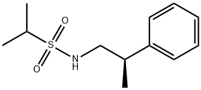 (R)-N-(2-phenylpropyl)propane-2-sulfonaMide 구조식 이미지