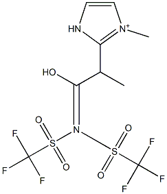 1-carboxyethyl-3-MethyliMidazoliuM bis(trifluoroMethylsulfonyl)iMide 구조식 이미지