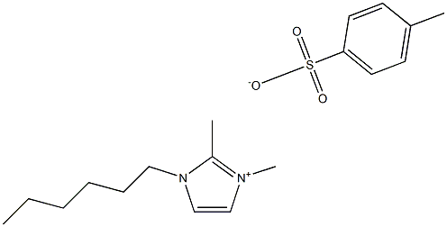1-hexyl-2,3-diMethyliMidazoliuM  tosylate Structure