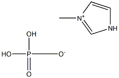 N-MethyliMidazoliuM dihydrogen phosphate 구조식 이미지