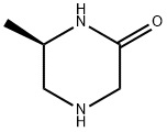 2-피페라지논,6-메틸-,(6R)- 구조식 이미지
