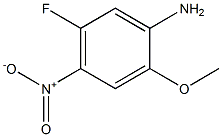 2-Methoxy-4-nitro-5-fluoroaniline 구조식 이미지