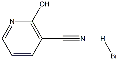 2-Hydroxy-nicotinonitrile hydrobroMide 구조식 이미지