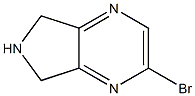 2-broMo-6,7-dihydro-5H-pyrrolo[3,4-b]pyrazine Structure