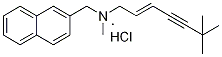 (E)-N,6,6-triMethyl-N-(naphthalen-2-ylMethyl)hept-2-en-4-yn-1-aMine hydrochloride 구조식 이미지