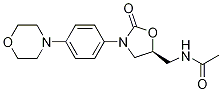 (S)-N-((3-(4-Morpholinophenyl)-2-oxooxazolidin-5-yl)Methyl)acetaMide Structure