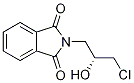 (R)-2-(3-chloro-2-hydroxypropyl)isoindoline-1,3-dione Structure