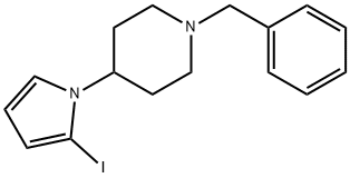 1-BENZYL-4-(2-IODO-1H-PYRROL-1-YL)PIPERIDINE Structure