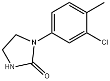 1-(3-Chloro-4-methylphenyl)imidazolidin-2-one 구조식 이미지