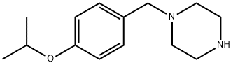 1-(4-ISOPROPOXYBENZYL)PIPERAZINE Structure