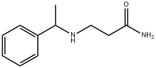 3-[(1-PHENYLETHYL)AMINO]PROPANAMIDE Structure