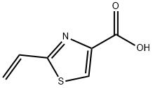 2-Vinyl-1,3-thiazole-4-carboxylic acid 구조식 이미지