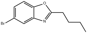 5-bromo-2-butyl-1,3-benzoxazole 구조식 이미지