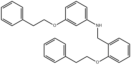 3-(Phenethyloxy)-N-[2-(phenethyloxy)benzyl]aniline Structure