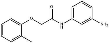 N-(3-Aminophenyl)-2-(2-methylphenoxy)acetamide Structure