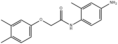 N-(4-Amino-2-methylphenyl)-2-(3,4-dimethylphenoxy)acetamide Structure