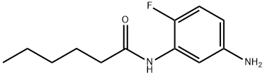 N-(5-Amino-2-fluorophenyl)hexanamide Structure
